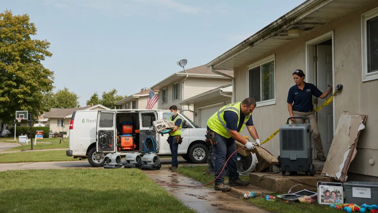 Water Damage Restoration in Leon, WV near me